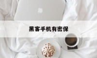 黑客手机有密保（手机能黑客吗）