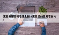 王者荣耀王昭君床上图（王者里的王昭君图片）