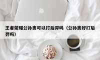 王者荣耀公孙离可以打后羿吗（公孙离好打后羿吗）