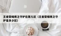 王者荣耀鹰之守护在第几区（王者荣耀鹰之守护是多少区）