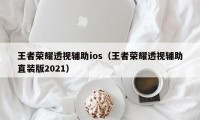 王者荣耀透视辅助ios（王者荣耀透视辅助直装版2021）