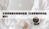 王者荣耀里的英雄技能图（王者荣耀所有技能图片）