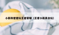 小新和爸爸玩王者荣耀（王者小新真会玩）