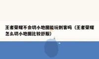 王者荣耀不会切小地图能玩刺客吗（王者荣耀怎么切小地图比较舒服）