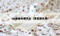 qq黑客头像大全（黑客群头像）