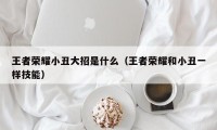 王者荣耀小丑大招是什么（王者荣耀和小丑一样技能）