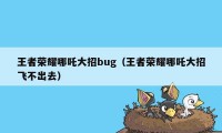 王者荣耀哪吒大招bug（王者荣耀哪吒大招飞不出去）