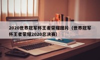 2020世界冠军杯王者荣耀图片（世界冠军杯王者荣耀2020总决赛）