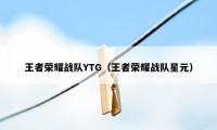 王者荣耀战队YTG（王者荣耀战队星元）