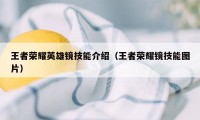 王者荣耀英雄镜技能介绍（王者荣耀镜技能图片）