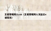 王者荣耀同人cos（王者荣耀同人文赵云x诸葛亮）